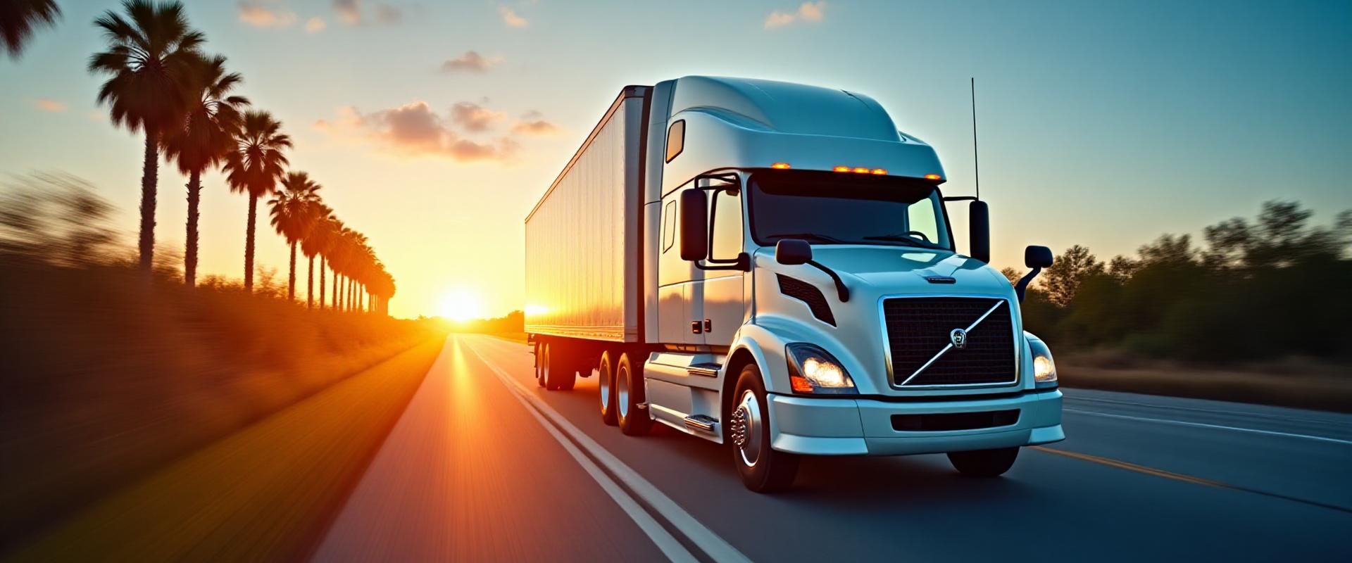 Select Trucking semi-truck on a Florida highway